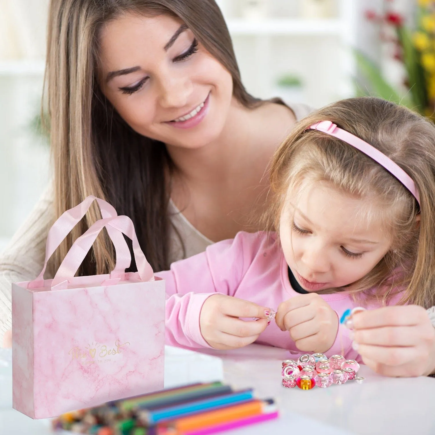 66-Pieces: Charm Bracelet Making Kit