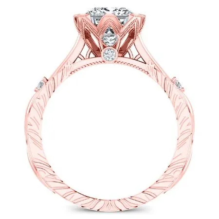 Arbor - Princess Moissanite Engagement Ring