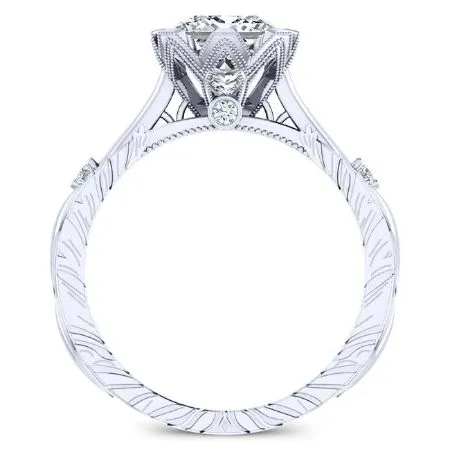 Arbor - Princess Moissanite Engagement Ring