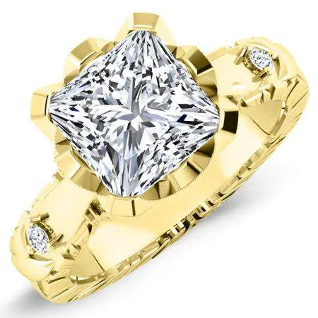Arbor - Princess Moissanite Engagement Ring
