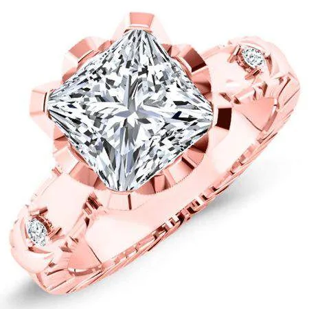 Arbor - Princess Moissanite Engagement Ring