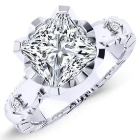 Arbor - Princess Moissanite Engagement Ring