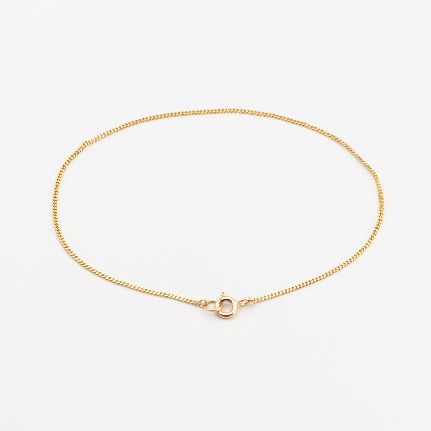 Baby Cuban Chain Anklet