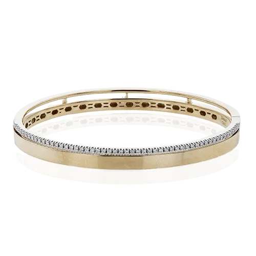 Bangle in 18k Gold with Diamonds