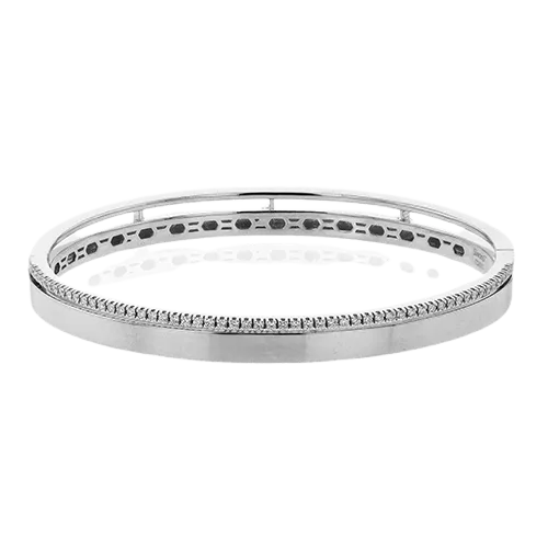 Bangle in 18k Gold with Diamonds