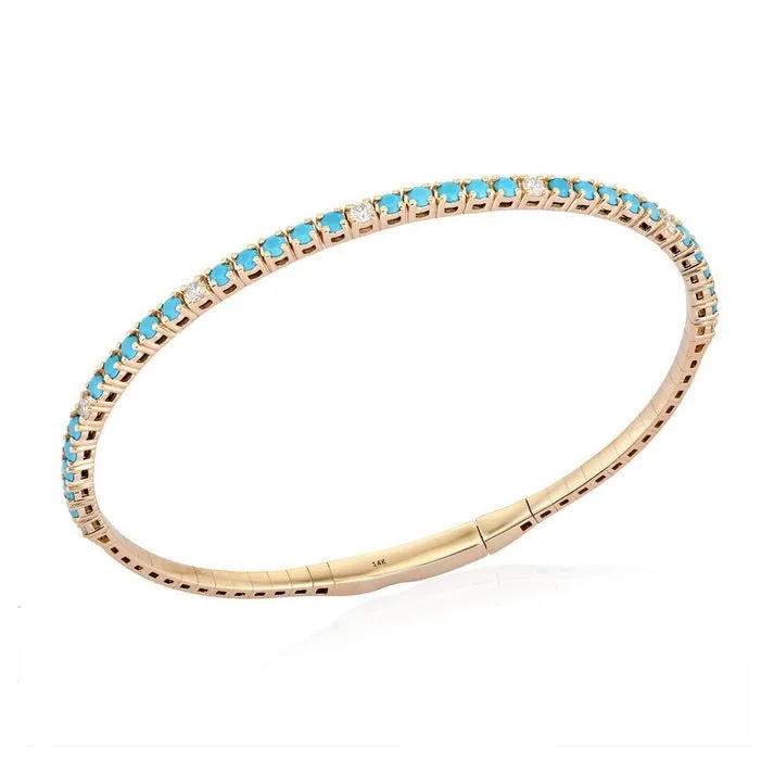 Beautiful Charm Bangle Bracelet