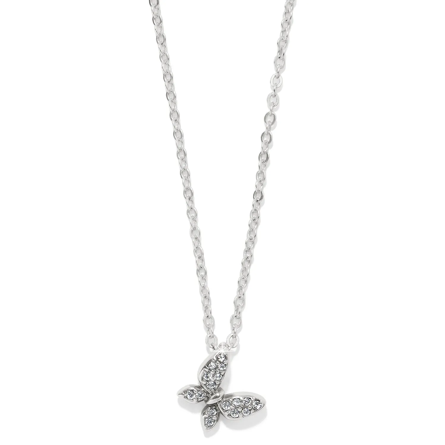 Brighton Enchanting Butterfly Necklace-Silver