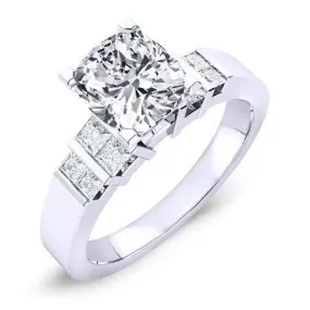 Carnation - Cushion Lab Diamond Engagement Ring (IGI Certified)