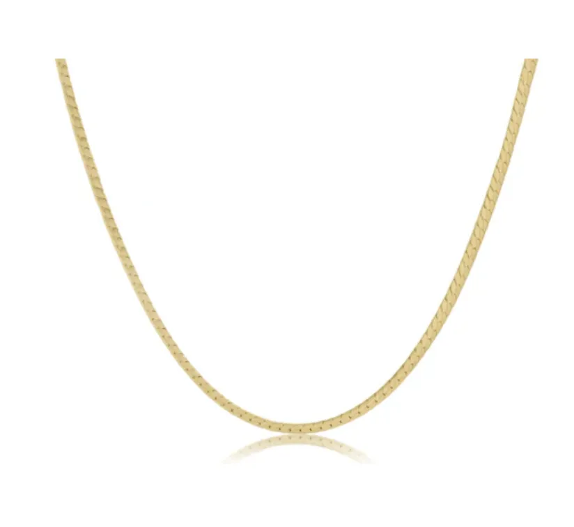 enewton 15" Choker Herringbone Chain - Gold