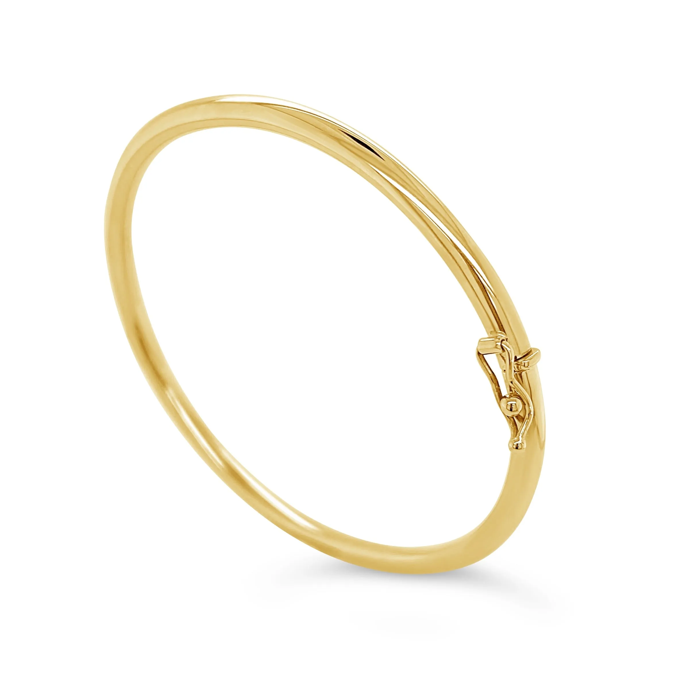 Hinged Tubular Bangle Bracelet