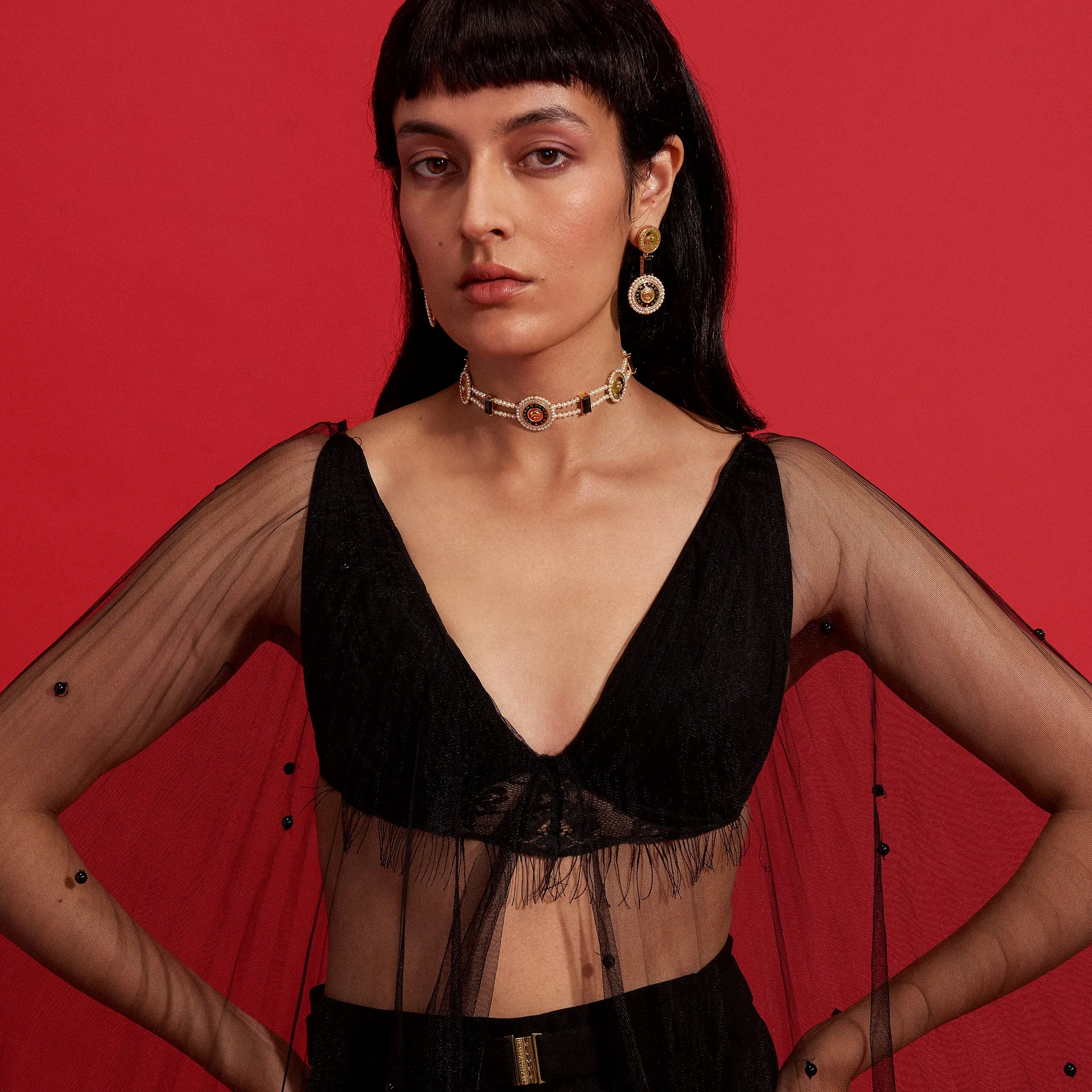 Numisma Studded Choker