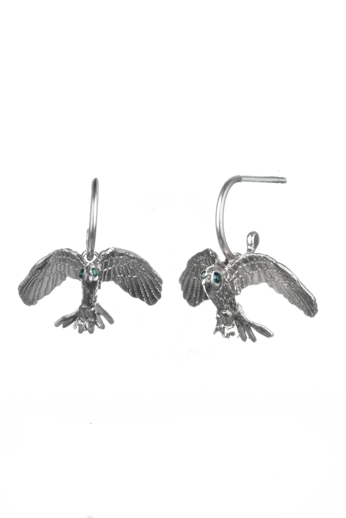 Owl In Flight Earrings