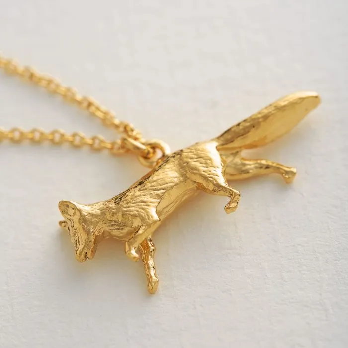 Prowling Fox Necklace