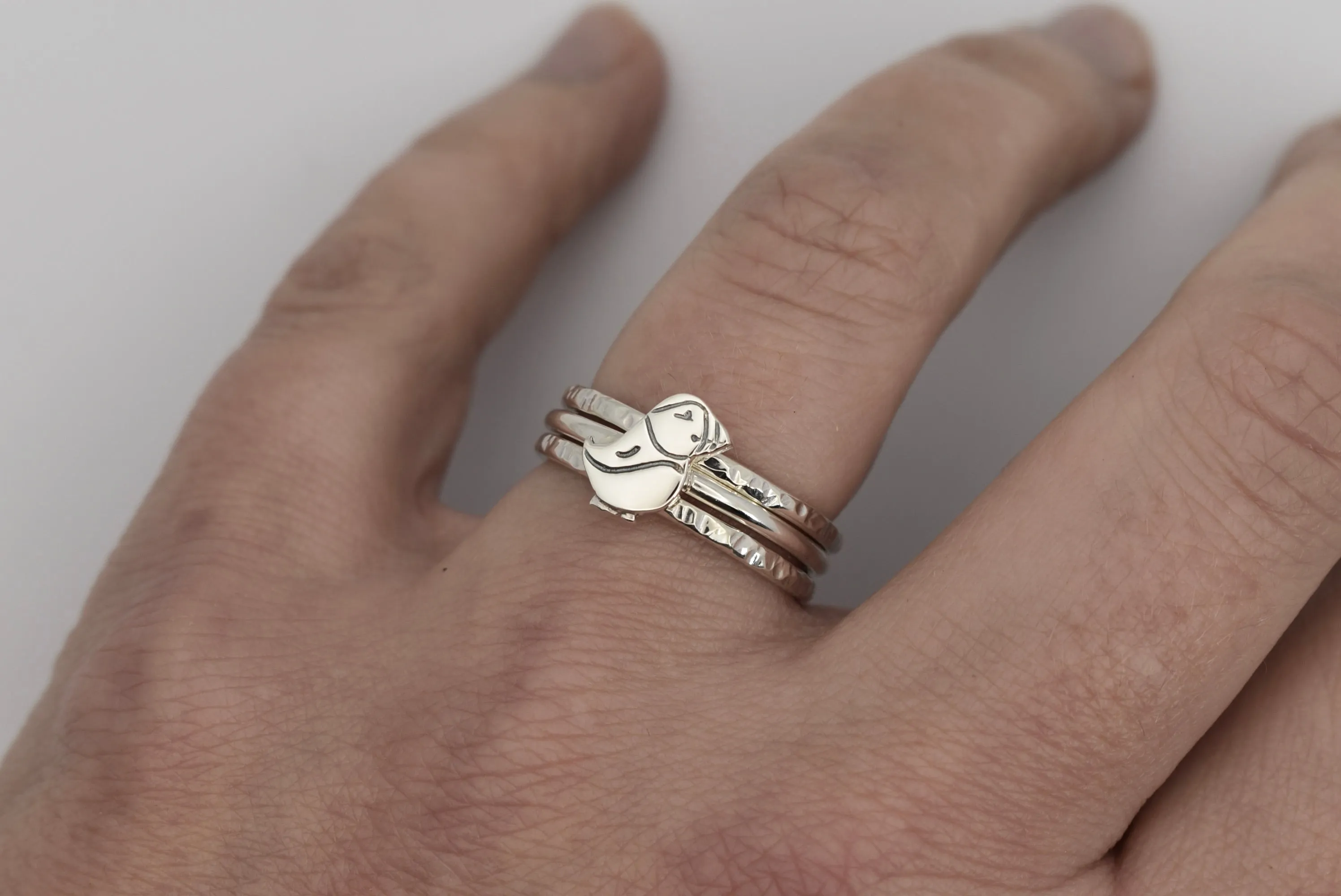 Puffin Stacking Ring