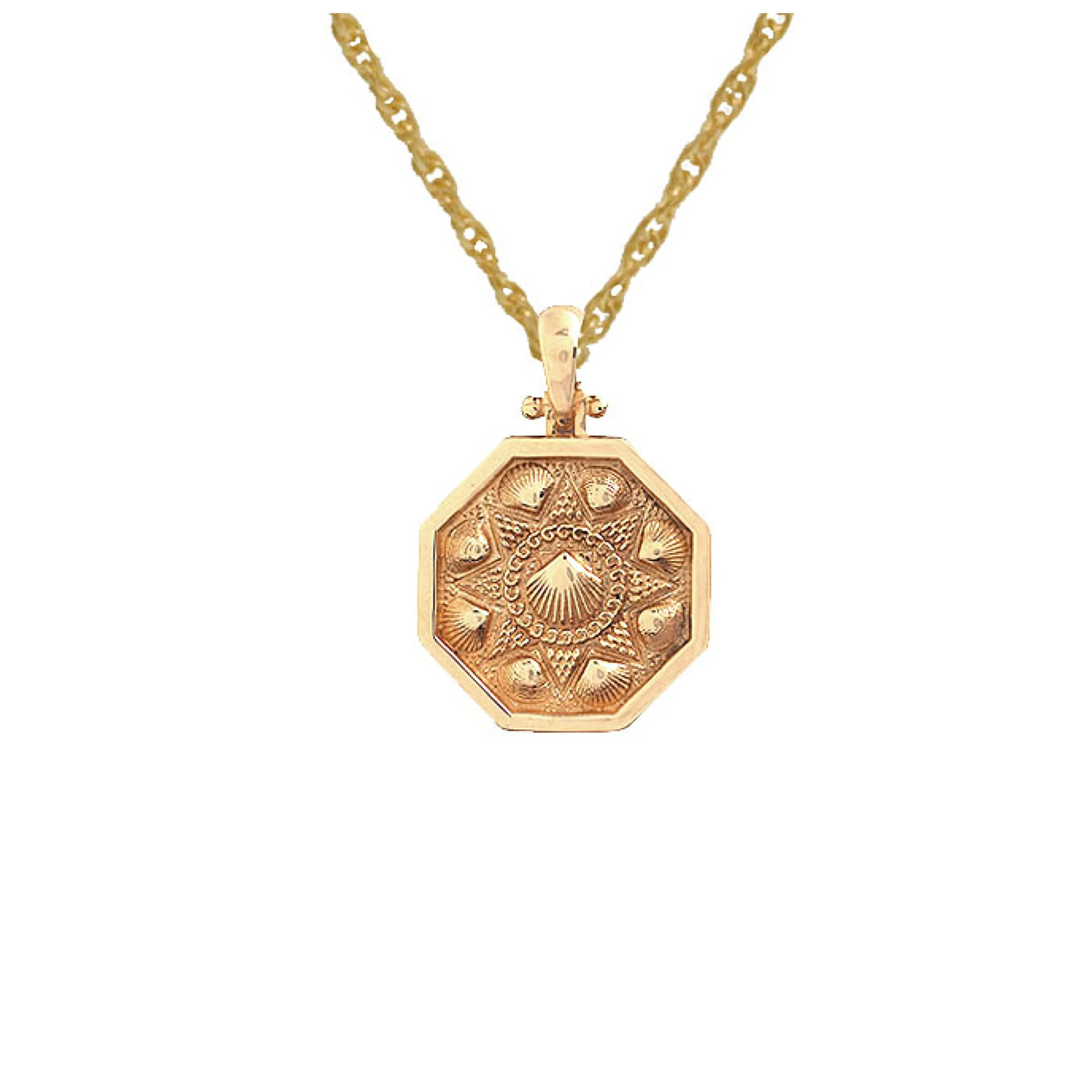 Small Sailor's Valentine Pendant