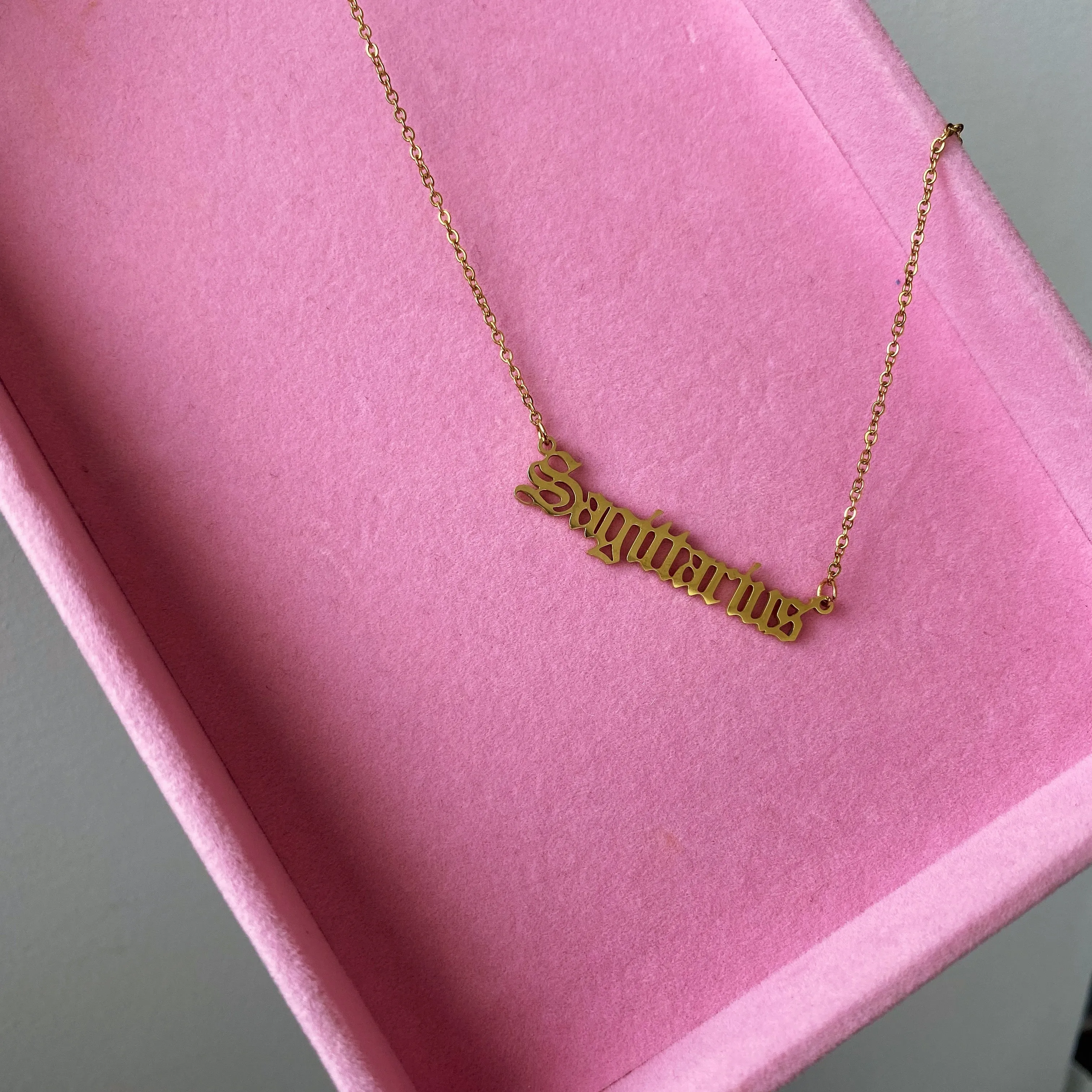 star sign necklaces