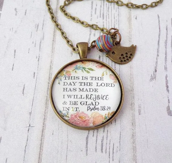 This Is The Day The Lord Has Made Necklace