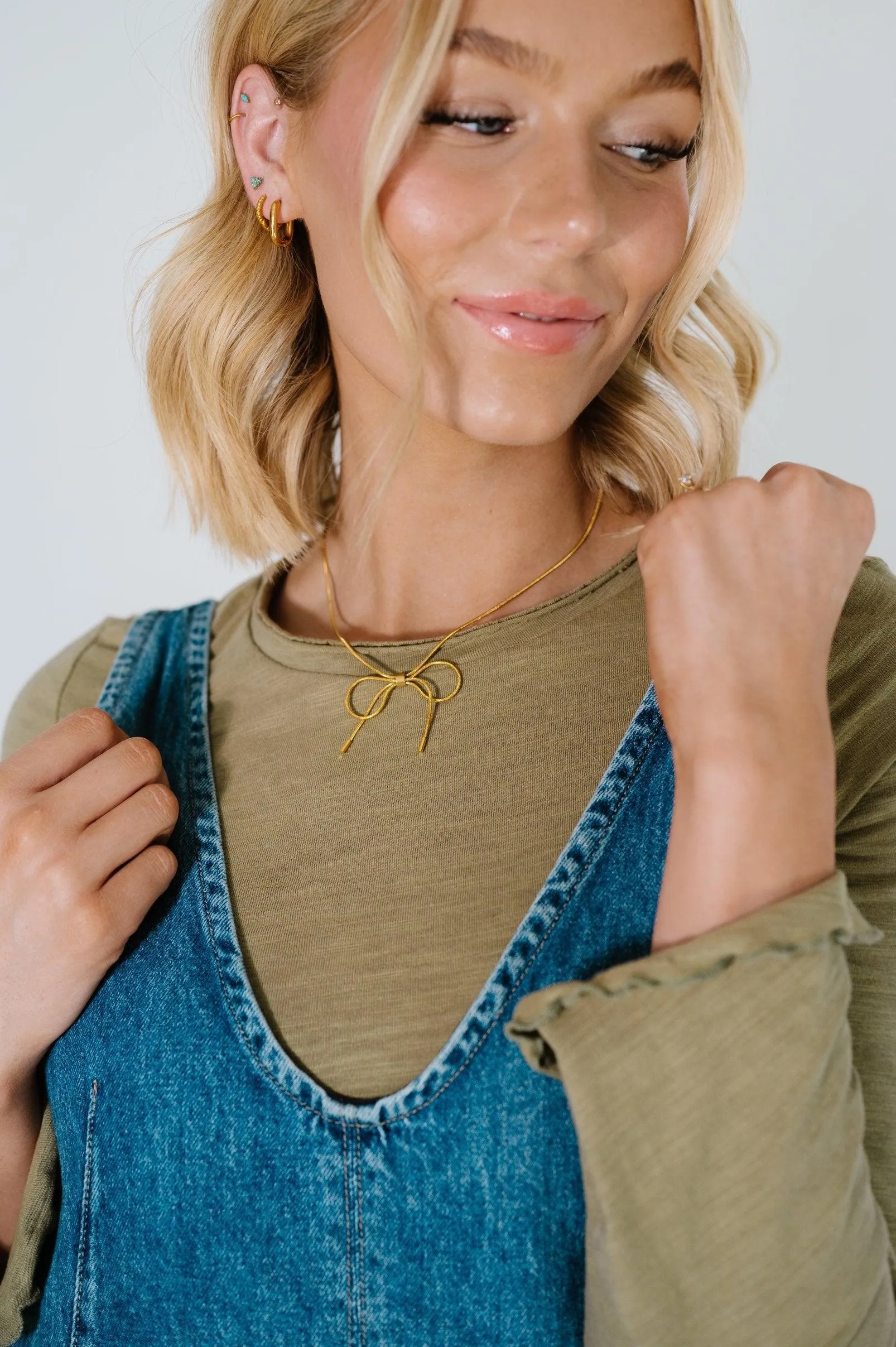 Tied Up With String Necklace