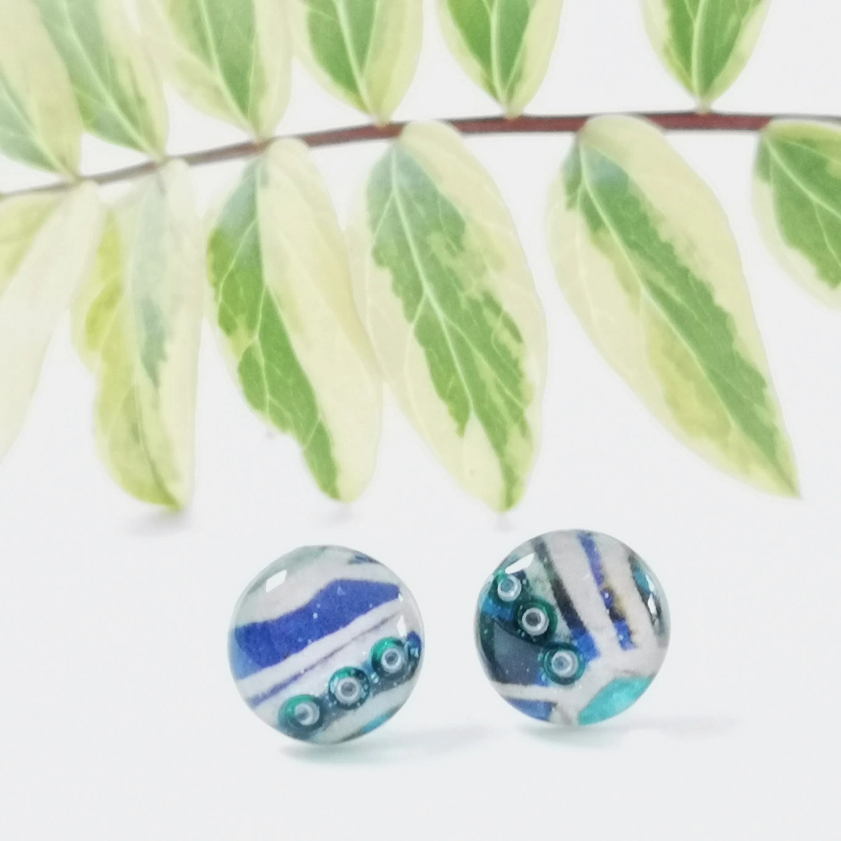 Treat- sterling silver earrings