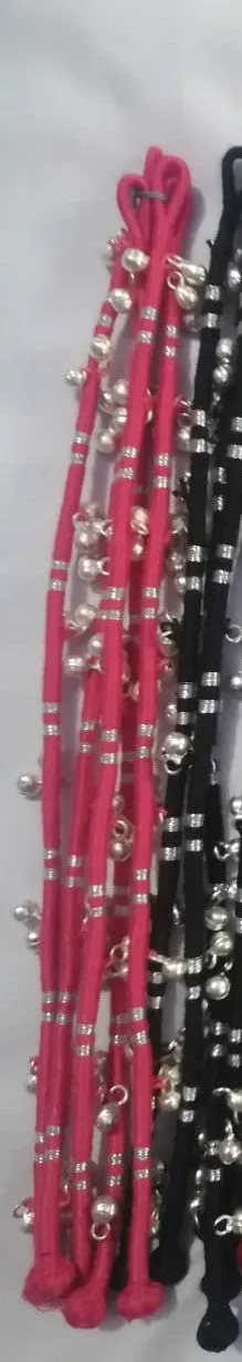 Tribal Anklets with matel Ghungroo