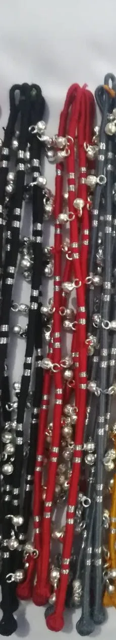 Tribal Anklets with matel Ghungroo