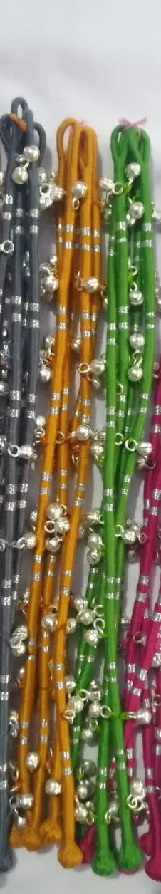 Tribal Anklets with matel Ghungroo