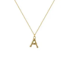 Zahar Gold Letter Necklace